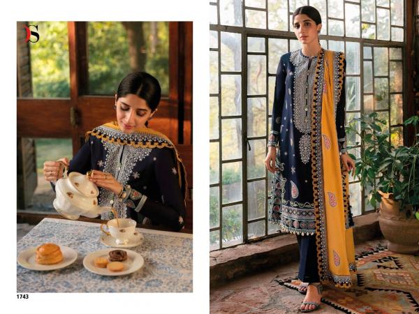 Deepsy Zaha Luxury Lawn  Cotton Embroidery Designer Pakistani Suits Collection